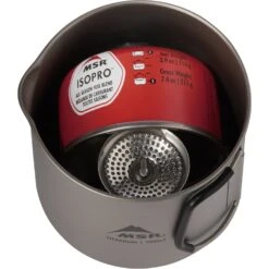 MSR Titan Kettle 900ml -Camp and Hike Store 13845 msr titan titanium kettle 900ml packed MV