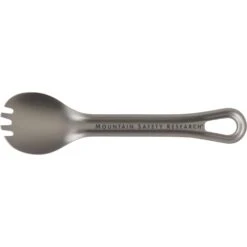 MSR Titan Spork -Camp and Hike Store 13849 msr titan titanium spork topdown MV