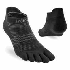 Injinji Run Lightweight No Show -Camp and Hike Store 282110 bla dual 1 1