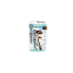 Sea To Summit Stretch-Loc 12 TPU Straps (300mm) 12 Sea To Summit Stretch-Loc 12 TPU Straps (300mm) -Camp and Hike Store ASLSTRP12X300DSK Stretch Loc12 12mmx300mm2Pack Dusk Packaging 01