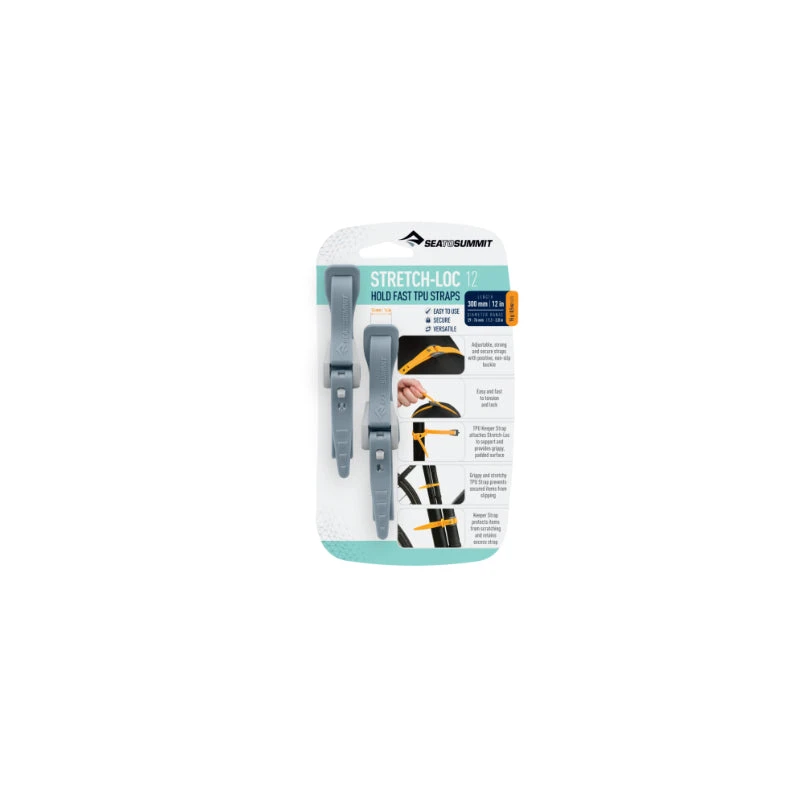 Sea To Summit Stretch-Loc 12 TPU Straps (300mm) 5 Sea To Summit Stretch-Loc 12 TPU Straps (300mm) - Image 3