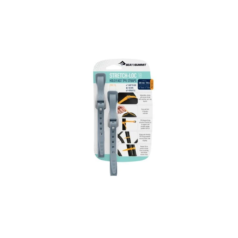 Sea To Summit Stretch-Loc 18 TPU Straps (450mm) 5 Sea To Summit Stretch-Loc 18 TPU Straps (450mm) - Image 3
