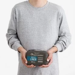 Sea To Summit Breeze Coolmax Liner - W/ Pillow Sleeve (Rectangle) 9 Sea To Summit Breeze Coolmax Liner - W/ Pillow Sleeve (Rectangle) -Camp and Hike Store BreezeSleepingBagLiner InsectShield RectangularWithPillowSleeve ASL031081 251608 MODEL 1 d6398f0b 9fa5 4e46 b741 5f512bfae12d