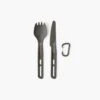 Sea To Summit Frontier Ultralight Spork & Knife Set -Camp and Hike Store FrontierULCutlerySet2PieceSporkandKnife ACK034021 121701 PRIMARY