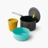 Sea To Summit Frontier Ultralight One Pot Cook Set (1 Person, Small 3 Piece) -Camp and Hike Store FrontierULOnePotCookSet1P3Piece1.3LPotWithS BowlandCup ACK027031 122104 PRIMARY