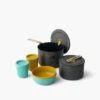 Sea To Summit Frontier Ultralight Two Pot Cook Set (2 Person, 6 Piece) -Camp and Hike Store FrontierULTwoPotCookSet2P6Piece ACK027031 122103 PRIMARY