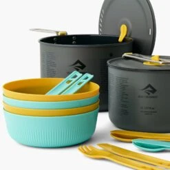 Sea To Summit Frontier Ultralight Two Pot Cook Set (4 Person, 14 Piece) -Camp and Hike Store FrontierULTwoPotCookSet4P14Piece ACK027031 122106 ADDITIONAL 2