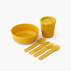 Sea To Summit Passage 1 Person Dinnerware Set (6 Piece) -Camp and Hike Store PassageDinnerwareSet1P6PieceYellow ACK037051 120913 PRIMARY