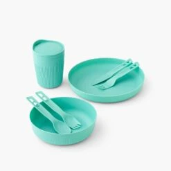 Sea To Summit Passage 1 Person Dinnerware Set (7 Piece) -Camp and Hike Store PassageDinnerwareSet1P7PieceBlue ACK037051 120219 PRIMARY