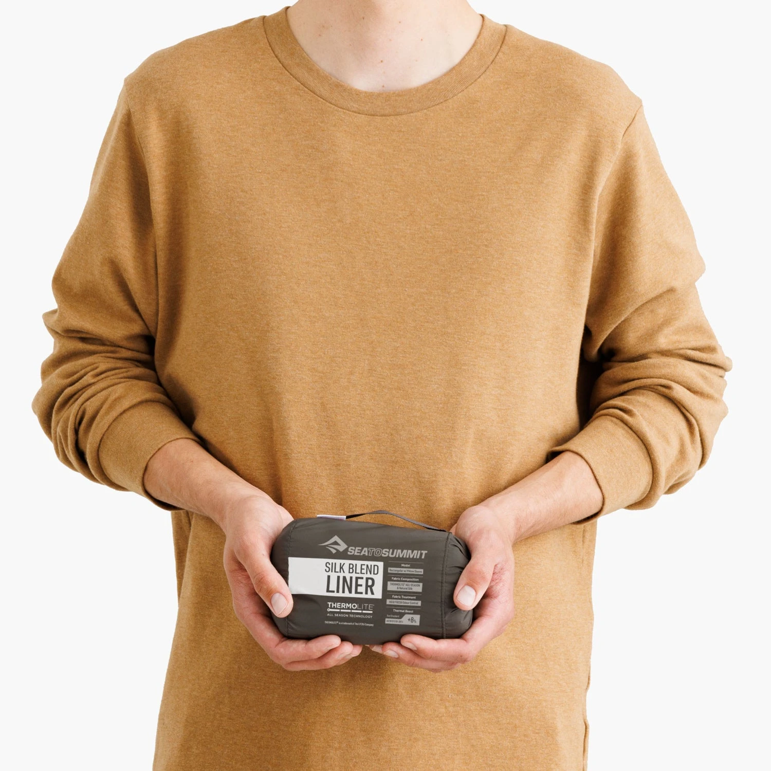 Sea To Summit Silk Blend Liner - W/ Pillow Case (Rectangle) 6 Sea To Summit Silk Blend Liner - W/ Pillow Case (Rectangle) - Image 4