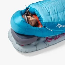 Sea To Summit Trek Womens Down Sleeping Bag -1°C -Camp and Hike Store TrekDownSleepingBagWomens 1C 30FRegular ASL041171 330201 MODEL 7