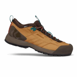 Black Diamond Mission Leather Low WP Mens -Camp and Hike Store black diamond mission leather low wp mens amber cafe brown side
