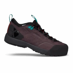 Black Diamond Mission Leather Low WP Womens -Camp and Hike Store black diamond mission leather low wp womens mulberry black side