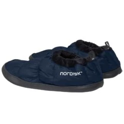 Nordisk Mos Down Slippers -Camp and Hike Store mos 109072 nordisk down slipper dress blue 03