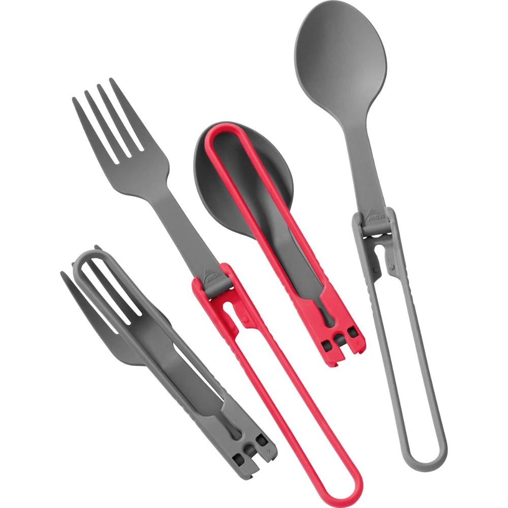 MSR Folding Spoon & Fork Kit 3 MSR Folding Spoon & Fork Kit