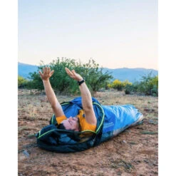 Outdoor Research Helium Bivy -Camp and Hike Store outdoor research helium bivy classic blue lifestyle