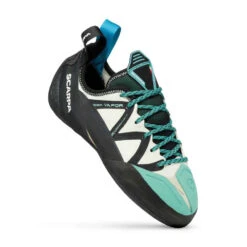 Scarpa Vapour Lace Womens -Camp and Hike Store scarpa vapour lace womens climbing shoe dust grey aqua toe