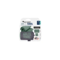 Sea To Summit Airlite Towel -Camp and Hike Store seatosummit airlite towel sage medium
