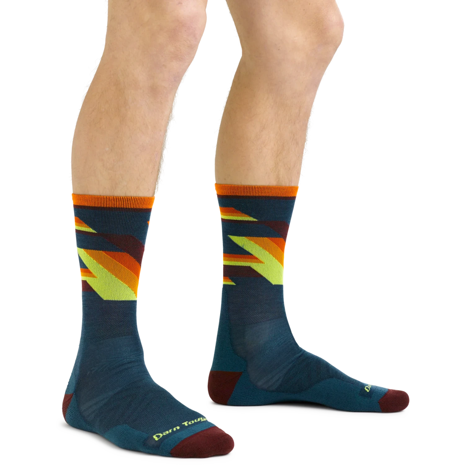 Darn Tough Men's Bolt Micro Crew Ultra-Lightweight Running Sock 7 Darn Tough Men's Bolt Micro Crew Ultra-Lightweight Running Sock - Image 5